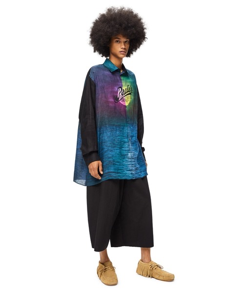 LOEWE（ロエベ）の「ムーン プリント シャツ (リネン)（シャツ/ブラウス・メンズ・マルチ・48）」の5枚目の写真