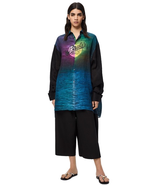 LOEWE（ロエベ）の「ムーン プリント シャツ (リネン)（シャツ/ブラウス・メンズ・マルチ・48）」の12枚目の写真