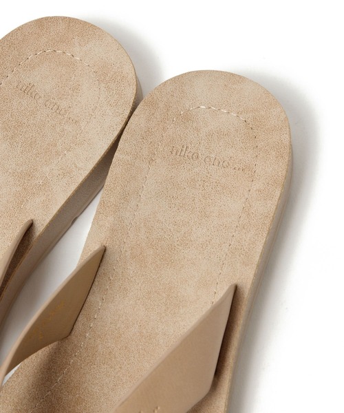 niko and...(ニコアンド)の「オリジナルカラータウンビーサン(サンダル・レディース・グレー/ベージュ/イエロー/ピンク・SMALL/MEDIUM/LARGE)」の16枚目の写真