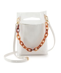 VIS | 【10WAY】チェーンクリアバッグ(ショルダーバッグ)