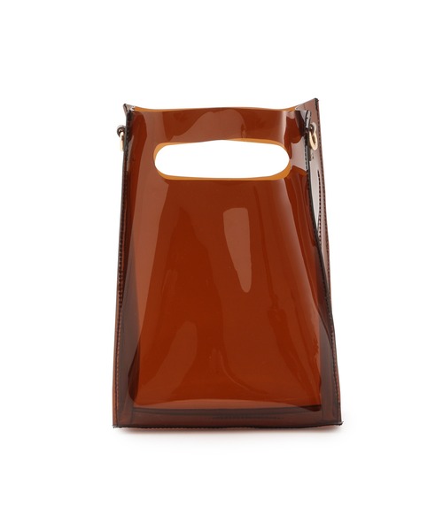 VIS（ビス）の「【10WAY】チェーンクリアバッグ（ショルダーバッグ・レディース・ブラック/ダークブラウン/その他・FREE）」の18枚目の写真