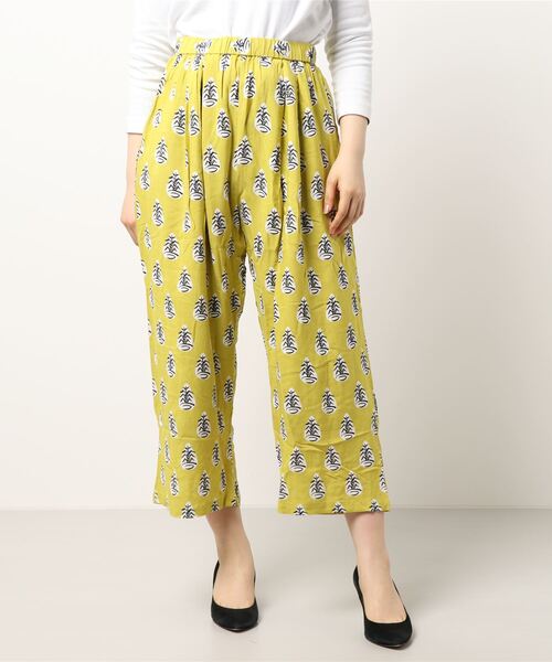 チャイハネ（チャイハネ）の「【チャイハネ】プエブロワイドパンツ（その他パンツ・レディース・ホワイト/ブラック/イエロー/ブラウン/ブルー・FREE）」の14枚目の写真