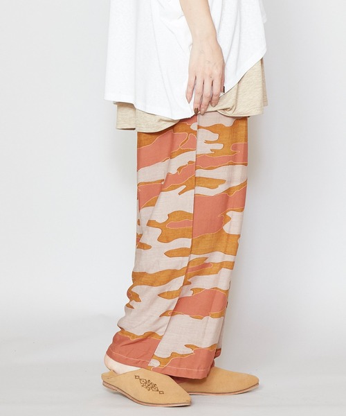 チャイハネ（チャイハネ）の「【チャイハネ】プエブロワイドパンツ（その他パンツ・レディース・ホワイト/ブラック/イエロー/ブラウン/ブルー・FREE）」の20枚目の写真