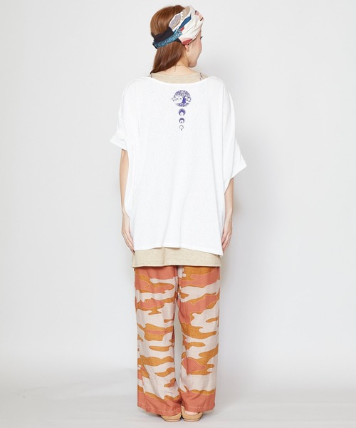 チャイハネ（チャイハネ）の「【チャイハネ】プエブロワイドパンツ（その他パンツ・レディース・ホワイト/ブラック/イエロー/ブラウン/ブルー・FREE）」の21枚目の写真