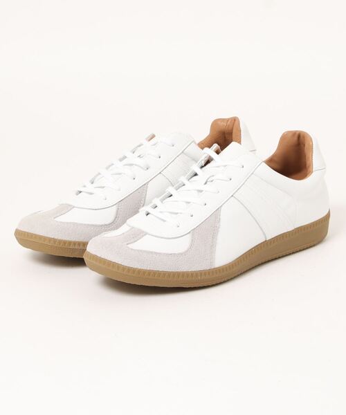 GERMAN TRAINER(ジャーマントレーナー)の「【GERMAN TRAINER / ジャーマントレーナー】 ACTION LEATHER(スニーカー・メンズ・ホワイト/ブラック・40/41/42/43)」の5枚目の写真