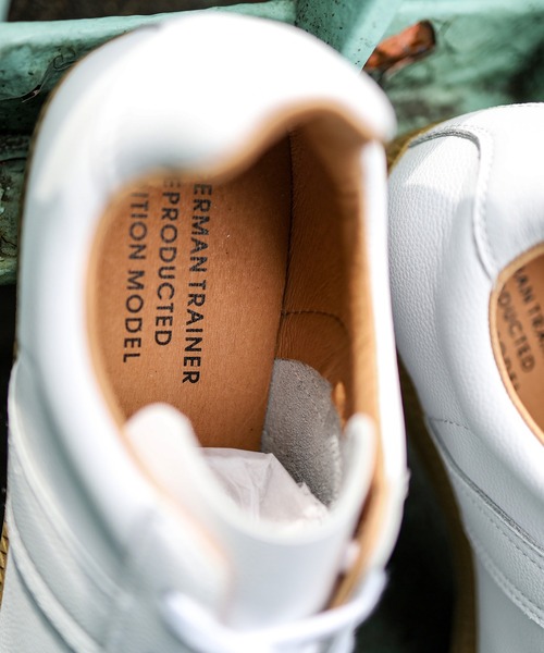 GERMAN TRAINER(ジャーマントレーナー)の「【GERMAN TRAINER / ジャーマントレーナー】 ACTION LEATHER(スニーカー・メンズ・ホワイト/ブラック・40/41/42/43)」の3枚目の写真