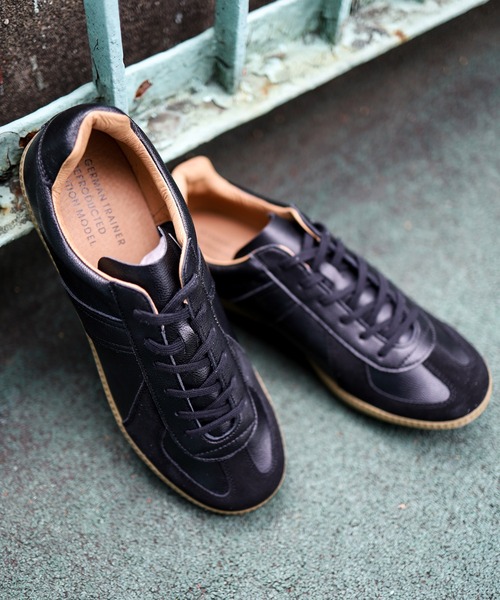 GERMAN TRAINER(ジャーマントレーナー)の「【GERMAN TRAINER / ジャーマントレーナー】 ACTION LEATHER(スニーカー・メンズ・ホワイト/ブラック・40/41/42/43)」の12枚目の写真