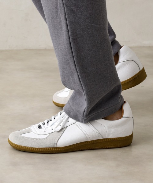 GERMAN TRAINER(ジャーマントレーナー)の「【GERMAN TRAINER / ジャーマントレーナー】 ACTION LEATHER(スニーカー・メンズ・ホワイト/ブラック・40/41/42/43)」の16枚目の写真