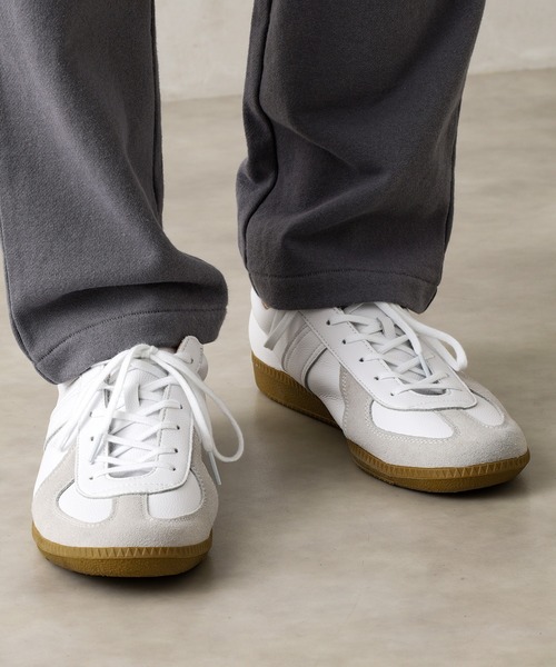 GERMAN TRAINER(ジャーマントレーナー)の「【GERMAN TRAINER / ジャーマントレーナー】 ACTION LEATHER(スニーカー・メンズ・ホワイト/ブラック・40/41/42/43)」の15枚目の写真