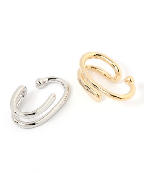 LOWRYS FARM（ローリーズファーム）の「２ＷＡＹイヤーカフ　946192（イヤーカフ・レディース・シルバー/ゴールド・FREE）」の6枚目の写真