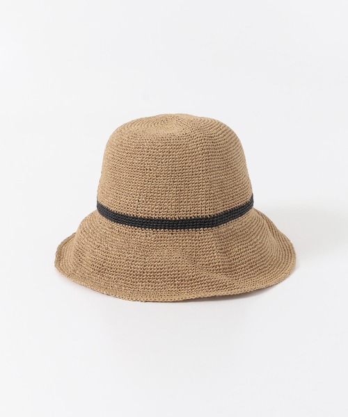 URBAN RESEARCH（アーバンリサーチ）の「細編みペーパーハット（ハット・レディース・ブラウン/オフホワイト/その他1/その他2/ナチュラル・-）」の17枚目の写真