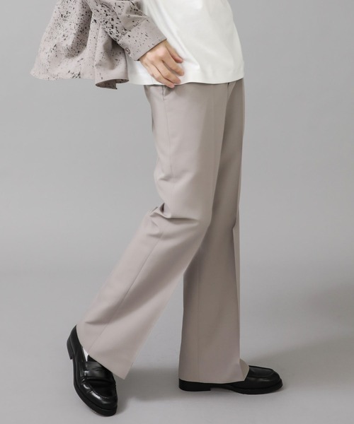 liberum（リベルム）の「【LIBERUM】EX.FLARE SLACKS（スラックス・メンズ・グレー/グリーン・1/2）」の2枚目の写真