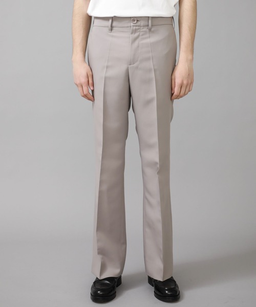 liberum（リベルム）の「【LIBERUM】EX.FLARE SLACKS（スラックス・メンズ・グレー/グリーン・1/2）」の8枚目の写真