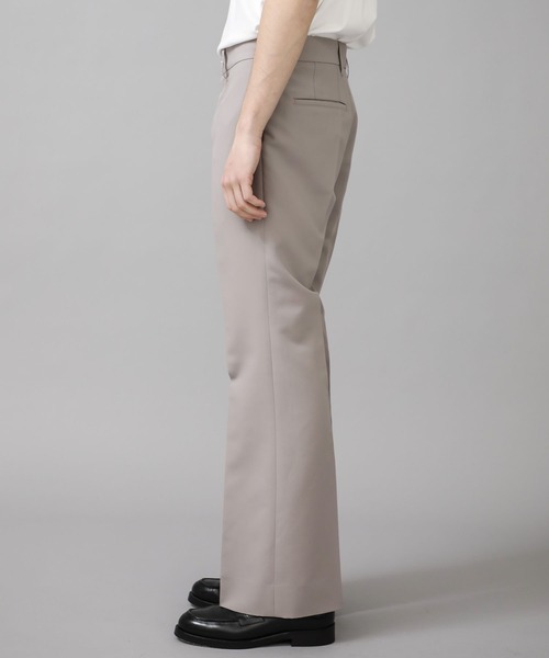 liberum（リベルム）の「【LIBERUM】EX.FLARE SLACKS（スラックス・メンズ・グレー/グリーン・1/2）」の10枚目の写真