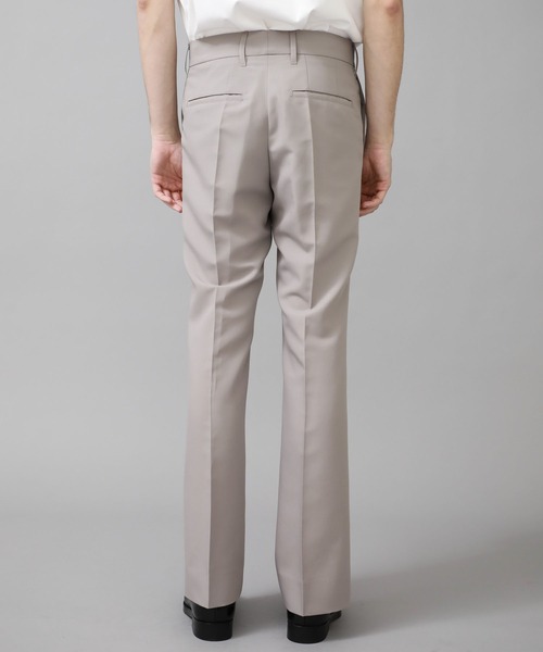 liberum（リベルム）の「【LIBERUM】EX.FLARE SLACKS（スラックス・メンズ・グレー/グリーン・1/2）」の12枚目の写真
