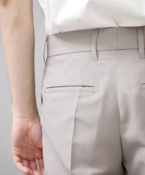 liberum（リベルム）の「【LIBERUM】EX.FLARE SLACKS（スラックス・メンズ・グレー/グリーン・1/2）」の18枚目の写真