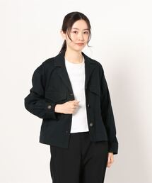 NANO universe | ミリタリーショートジャケット(ミリタリージャケット)