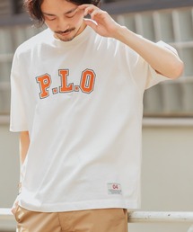 CIAOPANIC TYPY | USAコットンカレッジロゴ刺繍TEE(Tシャツ/カットソー)