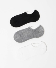 WEGO/【3点セット】無地スニーカーインソックス