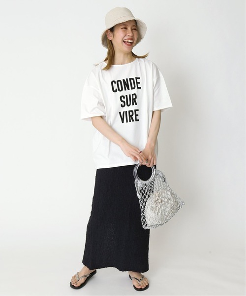 Simplicite(サンプリシテ)の「フクレシャーリングIラインスカート◆(スカート・レディース・ブラック/パープル/イエロー・FREE)」の21枚目の写真