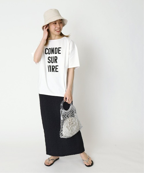 Simplicite(サンプリシテ)の「フクレシャーリングIラインスカート◆(スカート・レディース・ブラック/パープル/イエロー・FREE)」の13枚目の写真