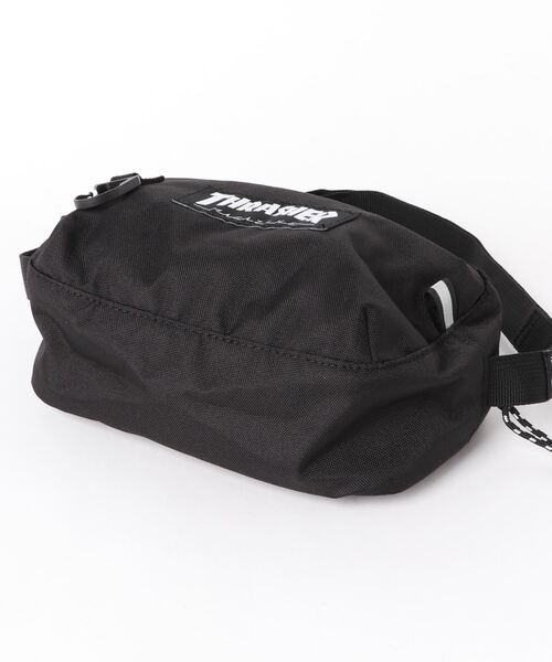 THRASHER（スラッシャー）の「THRASHER/スラッシャー キッズ バック THR-221（ショルダーバッグ・キッズ・ブラック×ブラック/ブラック×レッド・FREE）」の4枚目の写真