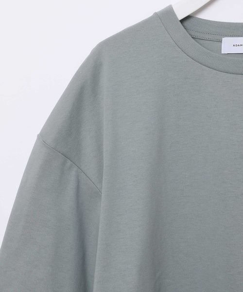 ADAM ET ROPE'（アダムエロペ）の「【スウェットガード】スモーキーカラー ビッグシルエットT/汗染み防止（Tシャツ/カットソー・メンズ・ホワイト/ライトグリーン/ベージュ系その他/ブルー系その他・M/L）」の15枚目の写真