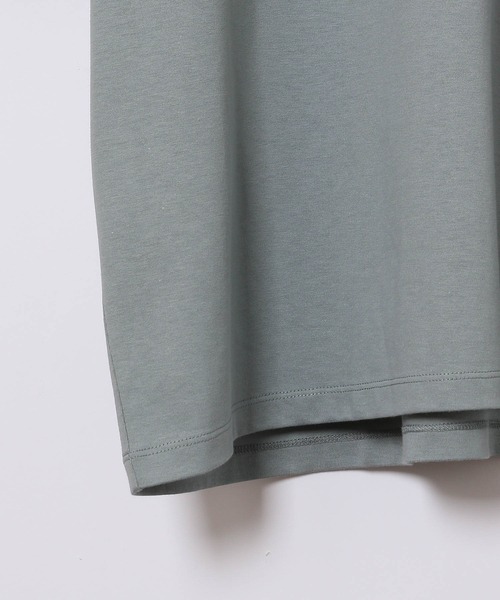 ADAM ET ROPE'（アダムエロペ）の「【スウェットガード】スモーキーカラー ビッグシルエットT/汗染み防止（Tシャツ/カットソー・メンズ・ホワイト/ライトグリーン/ベージュ系その他/ブルー系その他・M/L）」の17枚目の写真