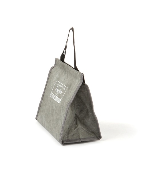 BAYFLOW（ベイフロー）の「[保冷剤入れ付き!]BFロゴランチバッグ（キッチンツール・レディース・ホワイト/グレー・0）」の4枚目の写真