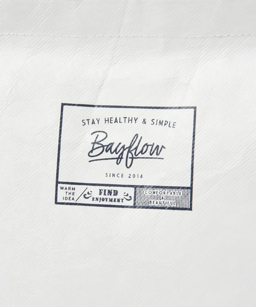 BAYFLOW（ベイフロー）の「[保冷剤入れ付き!]BFロゴランチバッグ（キッチンツール・レディース・ホワイト/グレー・0）」の14枚目の写真