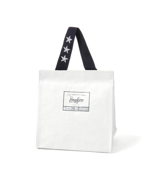 BAYFLOW（ベイフロー）の「[保冷剤入れ付き!]BFロゴランチバッグ（キッチンツール・レディース・ホワイト/グレー・0）」の17枚目の写真