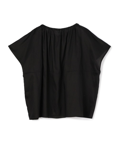 TOTEME（トーテム）の「TOTEME / ドレープチュニックブラウス（シャツ/ブラウス・レディース・ブラック/オフホワイト・34）」の4枚目の写真