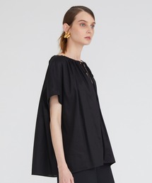 totemeトーテム　フロントスリットブラウス TOTEME/トーテム】SLIT SLEEVE BLOUSE（シャツ／ブラウス）｜AP