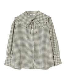 BeAMS DOT | 【WEB限定】BeAMS DOT / 2way ビッグ襟ブラウス(シャツ/ブラウス)