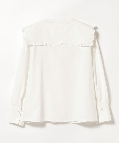 BeAMS DOT(ビームスドット)の「BeAMS DOT / 2way ビッグ襟ブラウス(シャツ/ブラウス・レディース・その他1/その他2/ホワイト/その他3/その他4・FREE)」の16枚目の写真