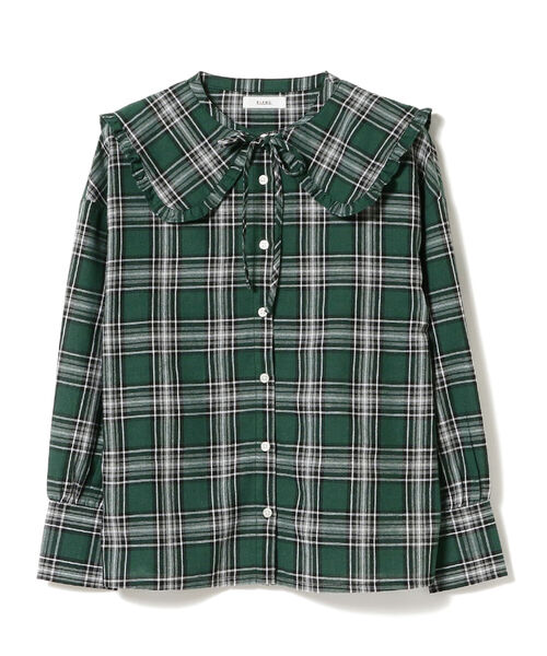 BeAMS DOT(ビームスドット)の「BeAMS DOT / 2way ビッグ襟ブラウス(シャツ/ブラウス・レディース・その他1/その他2/ホワイト/その他3/その他4・FREE)」の21枚目の写真