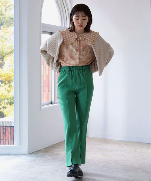 BeAMS DOT(ビームスドット)の「BeAMS DOT / 2way ビッグ襟ブラウス(シャツ/ブラウス・レディース・その他1/その他2/ホワイト/その他3/その他4・FREE)」の11枚目の写真