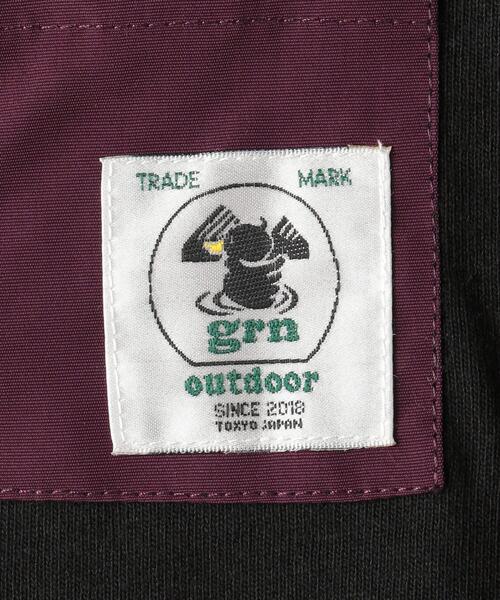 grn(ジーアールエヌ)の「【ジュニア】〔別注〕TJ EX grn outdoor(ジーアールエヌ アウトドア)ポケットTEE / Tシャツ(Tシャツ/カットソー・キッズ・ホワイト/ブラック・L 155-165cm/M 145-155cm)」の8枚目の写真