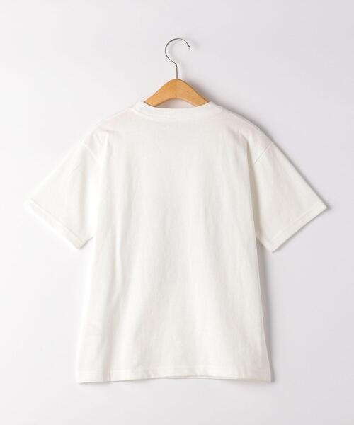 grn(ジーアールエヌ)の「【ジュニア】〔別注〕TJ EX grn outdoor(ジーアールエヌ アウトドア)ポケットTEE / Tシャツ(Tシャツ/カットソー・キッズ・ホワイト/ブラック・L 155-165cm/M 145-155cm)」の10枚目の写真