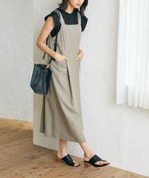 Rewde | ウエストマークジャンパーワンピース（1R05-06222）(ジャンパースカート)