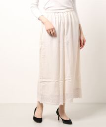 and it_ | エミュラル emural 裾レースコットンリネンペチパンツ(その他パンツ)
