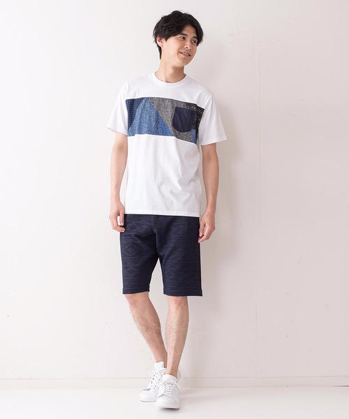 Blue Standard (ブルースタンダード)の「【BLUE STANDARD】エンボスプリントショーツ(その他パンツ・メンズ・ホワイト/ブラック/ネイビー・MEDIUM/LARGE/X-LARGE)」の15枚目の写真
