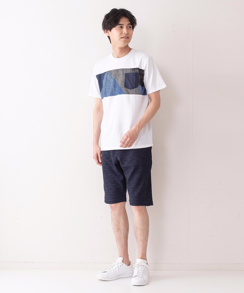 Blue Standard (ブルースタンダード)の「【BLUE STANDARD】エンボスプリントショーツ(その他パンツ・メンズ・ホワイト/ブラック/ネイビー・MEDIUM/LARGE/X-LARGE)」の16枚目の写真