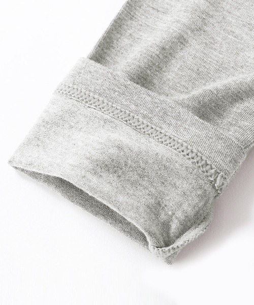 devirock(デビロック)の「10分丈天使のレギンス(レギンス/スパッツ・キッズ・ダークネイビー/ホワイト/ヘザーチャコール/杢グレー/ブラック系その他/ブラック×ホワイト/モカ/ブラック/ネイビー/アイボリー/パープル系・100cm/110cm/120cm/130cm/140cm/150cm/80cm/90cm/160cm)」の13枚目の写真