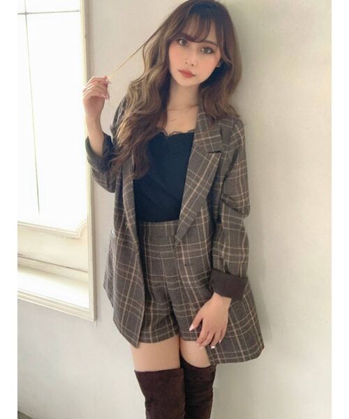 RESEXXY（リゼクシー）の「ハイウエストショートパンツ【セットアップ着用可能】（その他パンツ・レディース・その他/モカ/その他1・FREE）」の6枚目の写真