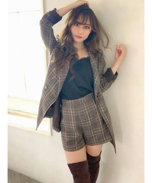 RESEXXY（リゼクシー）の「ハイウエストショートパンツ【セットアップ着用可能】（その他パンツ・レディース・その他/モカ/その他1・FREE）」の7枚目の写真