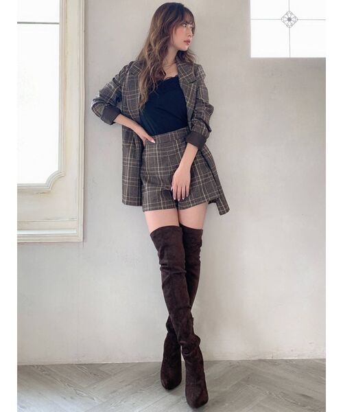 RESEXXY（リゼクシー）の「ハイウエストショートパンツ【セットアップ着用可能】（その他パンツ・レディース・その他/モカ/その他1・FREE）」の13枚目の写真