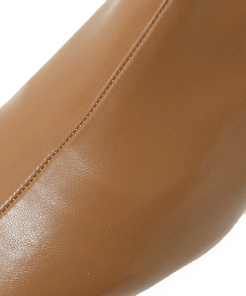 NOFALL(ノーフォール)の「スクエアトゥストレッチミディアムブーツ(ブーツ・レディース・ブラック/アイボリー/モカ/グレー系その他/グリーン系その他/グレイッシュベージュ・LL/3L/SS/S/M/L)」の14枚目の写真