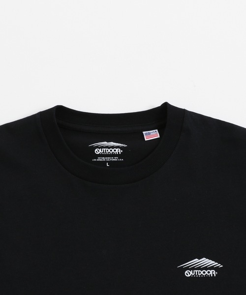 OUTDOOR PRODUCTS APPAREL(アウトドアプロダクツアパレル)の「USAコットン ヘビーウェイトグラフィックバックプリントTシャツ/ワンポイントブランドロゴ(Tシャツ/カットソー・メンズ・ホワイト/ブラック/ベージュ/ネイビー/カーキ/ホワイト系その他・MEDIUM/LARGE/X-LARGE)」の13枚目の写真