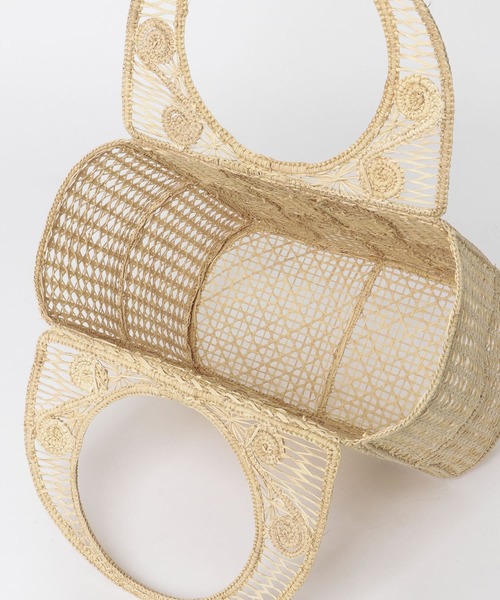 URBAN RESEARCH ROSSO WOMEN(アーバンリサーチ ロッソ)の「JARDIN DEL CIELO CANASTO BAG(かごバッグ・レディース・ナチュラル・-)」の6枚目の写真